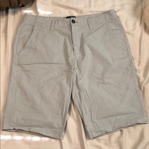 American Eagle size 34 gray slim fit shorts